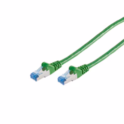 S-Conn 75711-G, 1 m, Cat6a, S/FTP (S-STP), RJ-45, RJ-45
