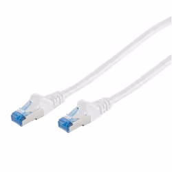 S-Conn 75711-W, 1 m, Cat6a, S/FTP (S-STP), RJ-45, RJ-45