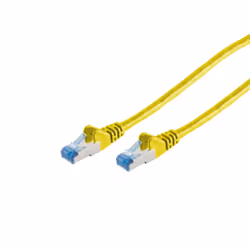 S-Conn 75715-Y, 5 m, Cat6a, S/FTP (S-STP), RJ-45, RJ-45