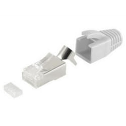 shiverpeaks BS72067-10GR connecteur de fils RJ-45 Gris, Métallique