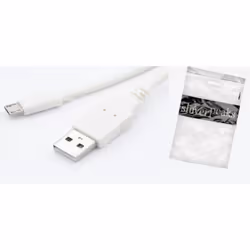 shiverpeaks BS33090-W, 1,8 m, USB A, Micro-USB B, USB 2.0, Mâle/Mâle, Blanc