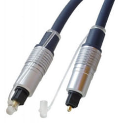 shiverpeaks     shiverpeaks professional câble toslink connecteurs toslink noir      noir Noir