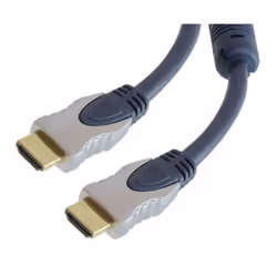 shiverpeaks sp-PROFESSIONAL, 1 m, HDMI Type A (Standard), HDMI Type A (Standard), Bleu, Chrome