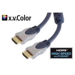 shiverpeaks SP77473, 3 m, HDMI Type A (Standard), HDMI Type A (Standard), Compatibilité 3D, Bleu