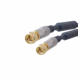 shiverpeaks SP80092, 1,5 m, RG-59/U, F-Stecker, F-Stecker, Bleu, Chrome