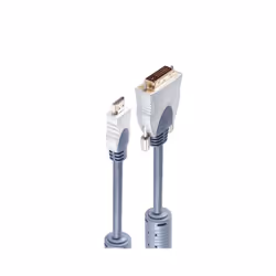 shiverpeaks SP77481, 1,5 m, HDMI Type A (Standard), DVI-D, Mâle, Mâle, Droit