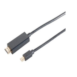 shiverpeaks BS10-53045 câble vidéo et adaptateur 3 m Mini DisplayPort HDMI Noir