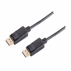 shiverpeaks BS10-50035, 2 m, DisplayPort, DisplayPort, Mâle, Mâle, 4096 x 2160 pixels