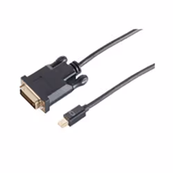 shiverpeaks BS10-55035, 2 m, Mini DisplayPort, DVI-D, Mâle, Mâle, Or