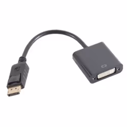 shiverpeaks BS14-05007, DisplayPort, DVI, Mâle, Femelle, Or, Noir