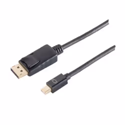 shiverpeaks BS10-52035, 2 m, DisplayPort, Mini DisplayPort, Mâle, Mâle, 4096 x 2160 pixels