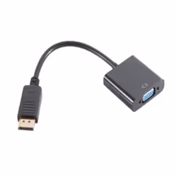 shiverpeaks BS14-05009, VGA (D-Sub), DisplayPort, Mâle, Femelle, Or, Noir