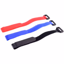 shiverpeaks BS18-10004, Universel, Velcro, Noir, Bleu, Rose, 25 cm, 20 mm