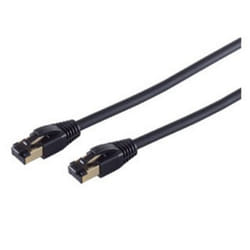 shiverpeaks BS08-41005 câble de réseau Noir 0,25 m Cat8 F/FTP (FFTP)