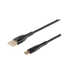 S-Conn BS20-71025 câble USB 1 m USB 2.0 USB C USB A Noir