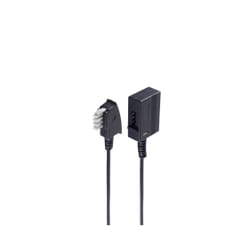 shiverpeaks BS70216 câble de téléphone 6 m Noir