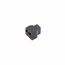 shiverpeaks BS71225-6, 3xRJ-12, Noir, Femelle/Femelle, Droit, Plastique, Or