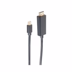 shiverpeaks BS10-72035, 2 m, Mini DisplayPort, HDMI Type A (Standard), Mâle, Mâle, Droit