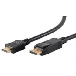 shiverpeaks BS77498-2 câble vidéo et adaptateur 10 m DisplayPort HDMI Noir
