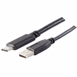 shiverpeaks BS77143-1.0, 1 m, USB C, USB A, USB 2.0, 480 Mbit/s, Noir