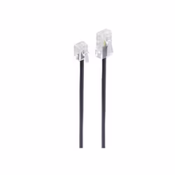 shiverpeaks BS70260, 10 m, RJ11, RJ45, Noir, Mâle, Mâle