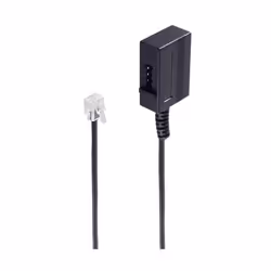 shiverpeaks BS71050, 0,2 m, RJ11, TAE-N, Noir, Mâle, Femelle