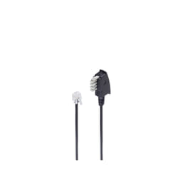 shiverpeaks BS70120-6/2 câble de téléphone 10 m Noir