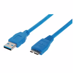 shiverpeaks BS77192, 1,8 m, USB A, Micro-USB B, USB 3.2 Gen 1 (3.1 Gen 1), Bleu