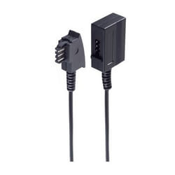 shiverpeaks BS70206 câble de téléphone 6 m Noir
