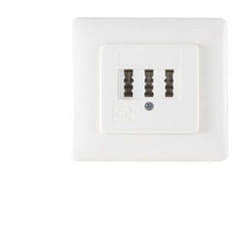 shiverpeaks BS74051W prise de courant Blanc