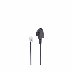 shiverpeaks BS70006, 6 m, TAE (F), RJ-11, Noir, Mâle, Mâle