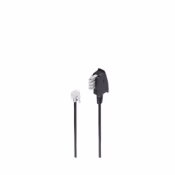 shiverpeaks BS70125-6/2, 15 m, TAE (N), RJ-11, Noir, Mâle, Mâle