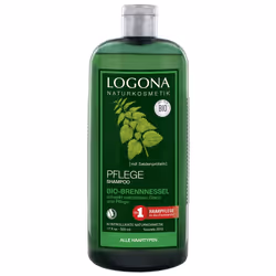 LOGONA Pflege Shampoo Bio-brennnessel, 500 ml, Shampoing, Non-professionnel, Unisexe, Tous types de cheveux, Anti-chute, Anti ...