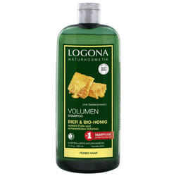 LOGONA Volumen Shampoo Bier & Bio-honig 500 ml Shampoing Non-professionnel Femmes