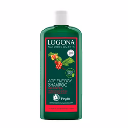 LOGONA Age Energy Shampoo Bio-coffein, 250 ml, Shampoing, Non-professionnel, Unisexe, Cheveux fins, Anti-chute, Anti-pellicul ...
