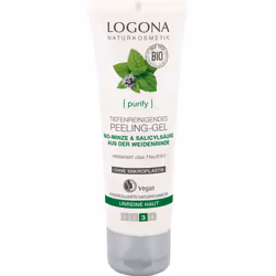 LOGONA 2608, Gel nettoyant, Femmes, Peau normale, Rafraîchissant, Huile de jojoba, Tube