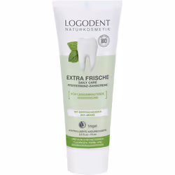 LOGONA 02510, Dentifrice anti plaque, 75 ml, Adulte, Camomille, Menthe poivrée, Aqua (Water), Calcium Carbonate, Glycerin, Si ...