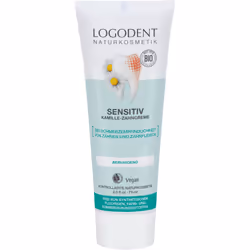 LOGONA 02515, Dentifrice désensibilisant, 75 ml, Adulte, Camomille, Sage, Glycerin, Aqua (Water), Hydrated Silica, Potassium ...