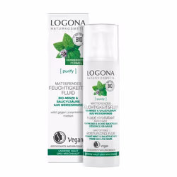 LOGONA 00049, 30 ml, Liquide, Peau mixte, Anti-bouton, Matifiant, Hydratant, Apaisant, Bouteille, Menthe, Acide salicyclique