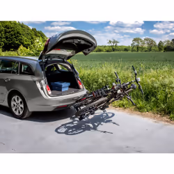 EUFAB PREMIUM II Porte-vélo pour voiture Porte-vélo hayon arrière Noir, Gris - Vue supplémentaire 4
