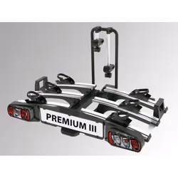Porte-vélos sur attelage pliable inclinable Eufab Premium Vae / E Bike