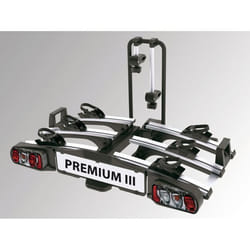 Porte-vélos sur attelage pliable inclinable Eufab Premium Vae / E Bike