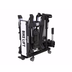 Porte-vélo sur attelage electrique inclinable Eufab Lift Vae / E Bike