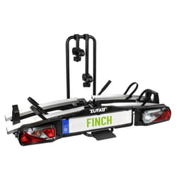 Porte-vélos sur attelage pliable inclinable 2 velos Eufab Finch Vae / Ebike
