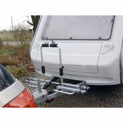 EAL 11807 toit et porte-bagage de toit de véhicule Support de bicyclette Argent