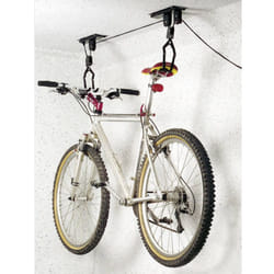 Eufab - Support à vélo pour plafond 16411 acier noir