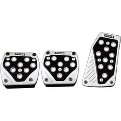 Pédale sport Eufab 17160 aluminium noir