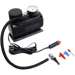 Compresseur - Universel - 12V - 17Bar - 3 adaptateurs - 15x65x13 cm