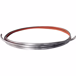 Informations techniques Couleur : chrome Dimensions produit, largeur : 7 mm Longueur : 3 m Profondeur de profil : 5 mm Baguet ...