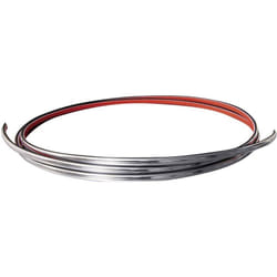 Eufab - 30181 Baguettes pour voiture chrome (l x l) 3 m x 7 mm